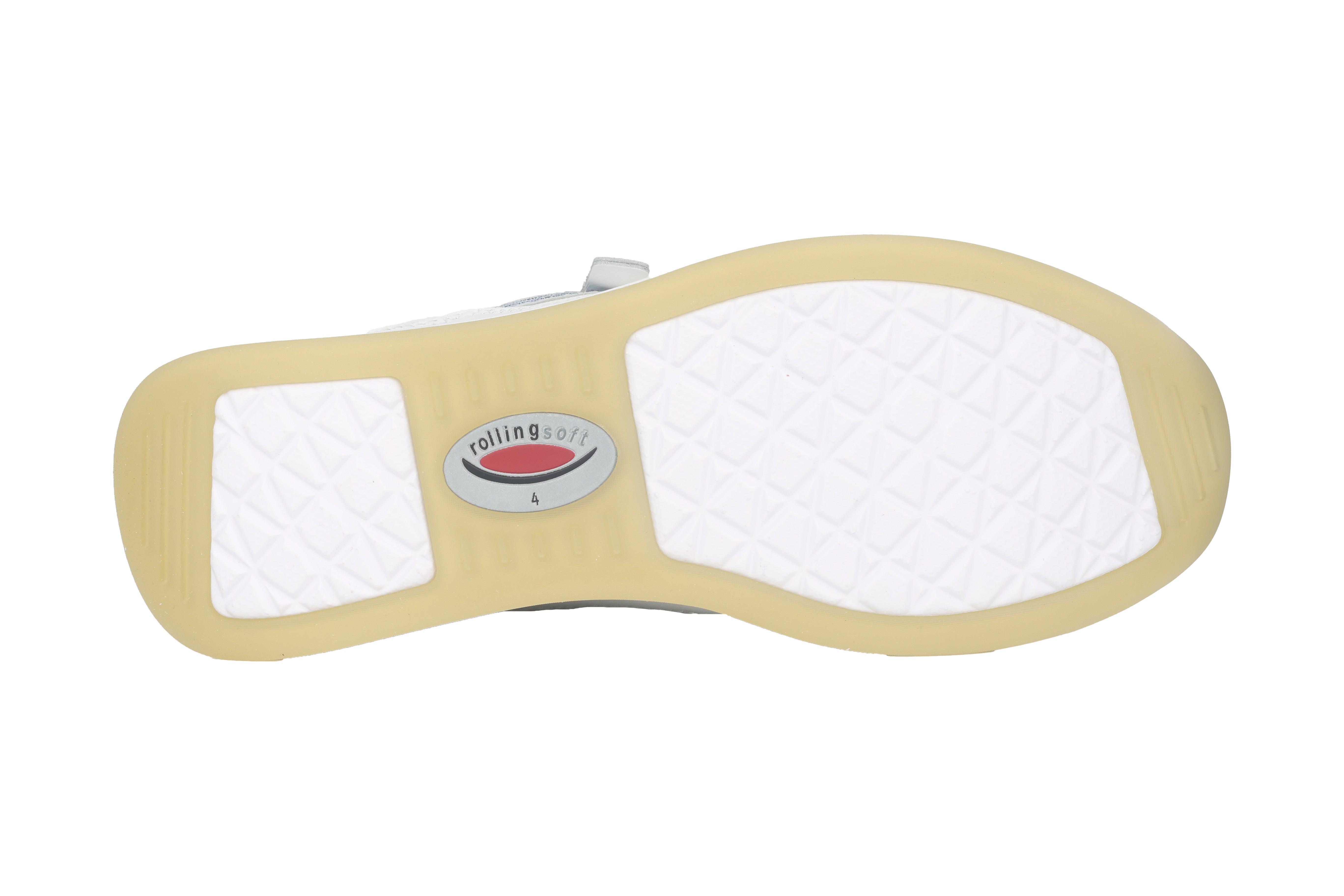 '66.958.51' women's walking rolling sneaker - white