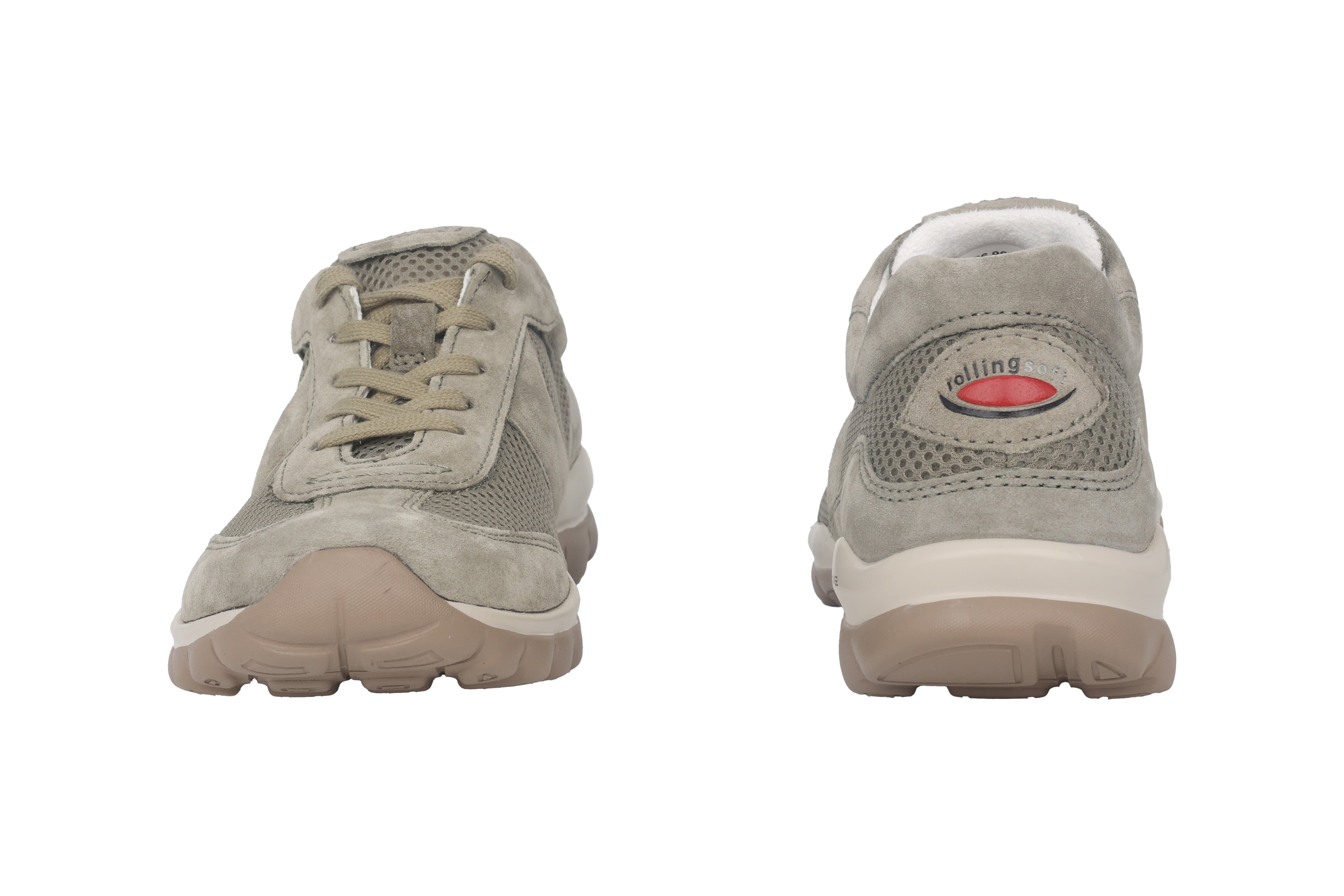 '86.966.34' geperforeerde dameswandelschoenen - groen