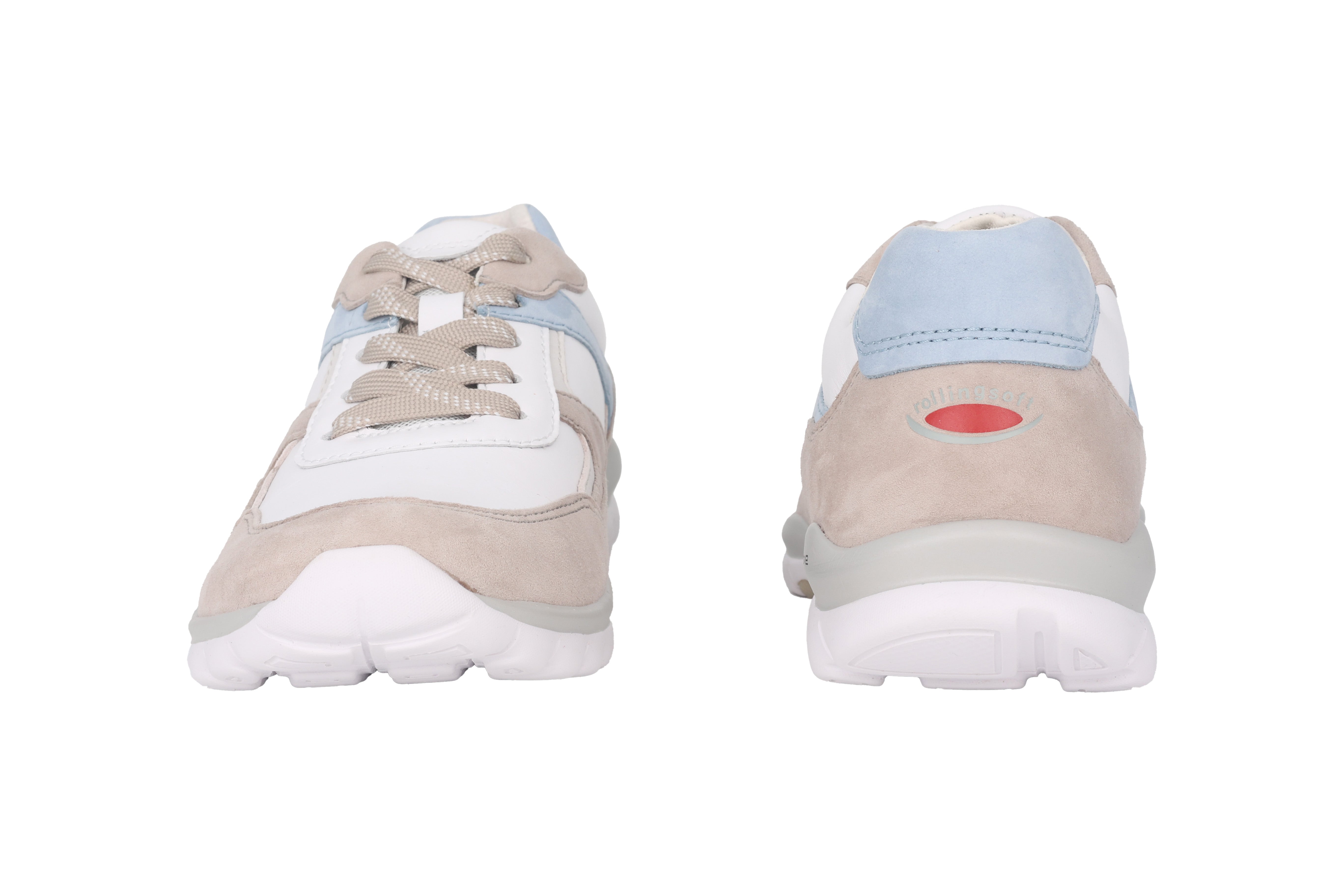 '86.964.52' women's walking rolling sneaker - White mix