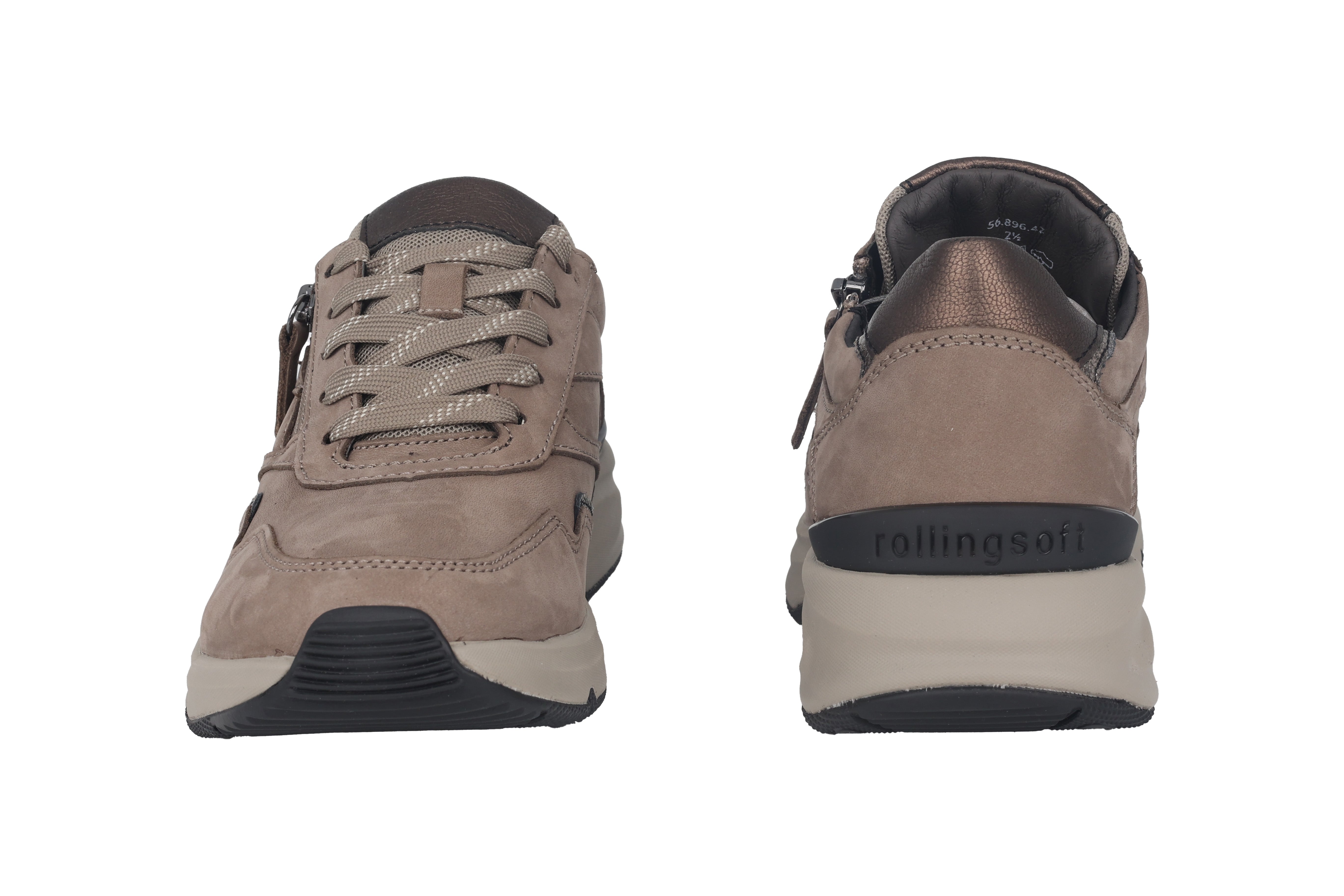 Roll-Sneaker '56.896.42' für Damen – Beige