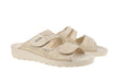 Sandalia de mujer con doble tira 'Roma' - Beige - ChaplinshoesSandalia de mujer con doble tira 'Roma' - BeigeRohde