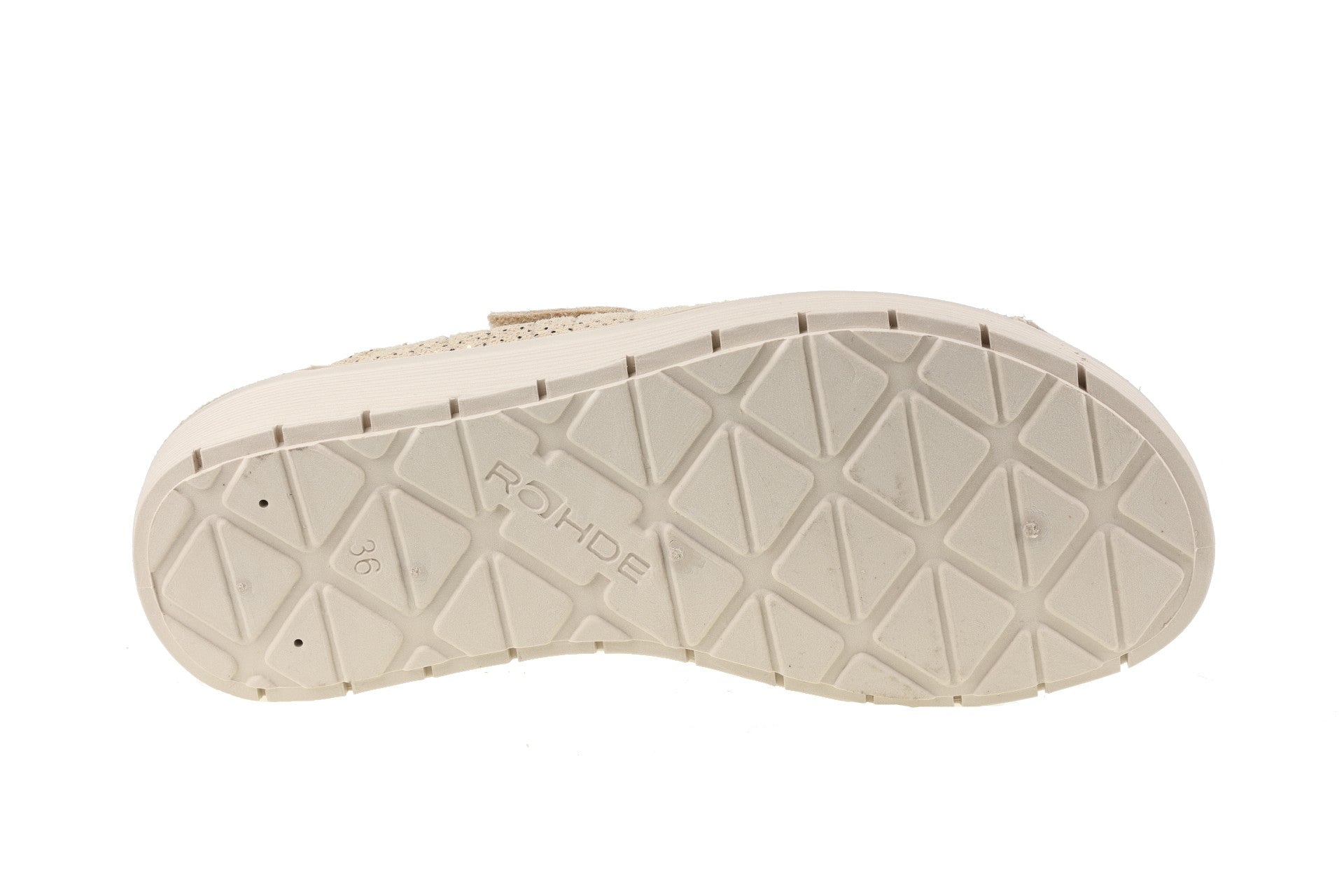 Sandalia de mujer con doble tira 'Roma' - Beige - ChaplinshoesSandalia de mujer con doble tira 'Roma' - BeigeRohde