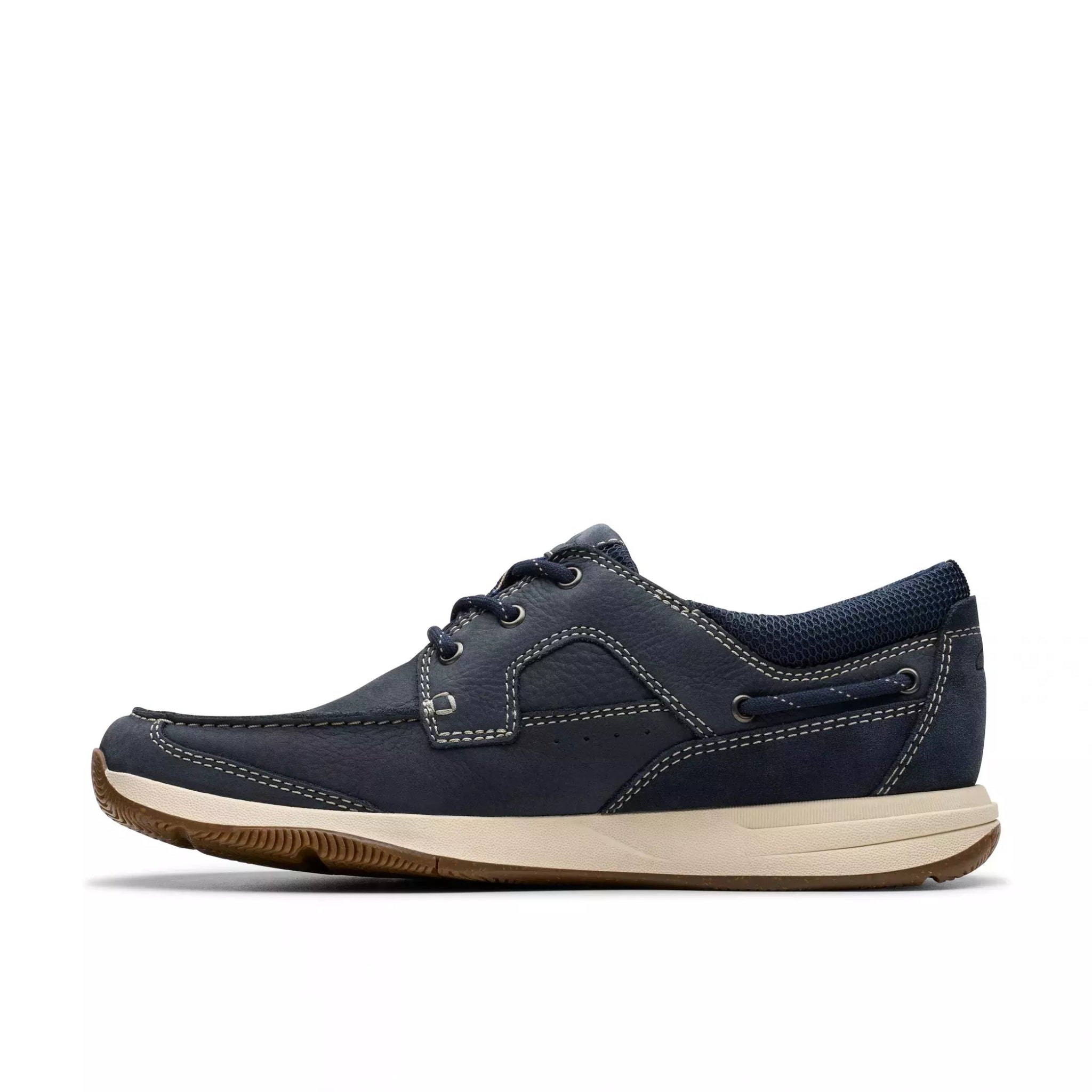 Scarpa stringata da uomo 'Sailview Lace' - Blu - ChaplinshoesScarpa stringata da uomo 'Sailview Lace' - BlueClarks