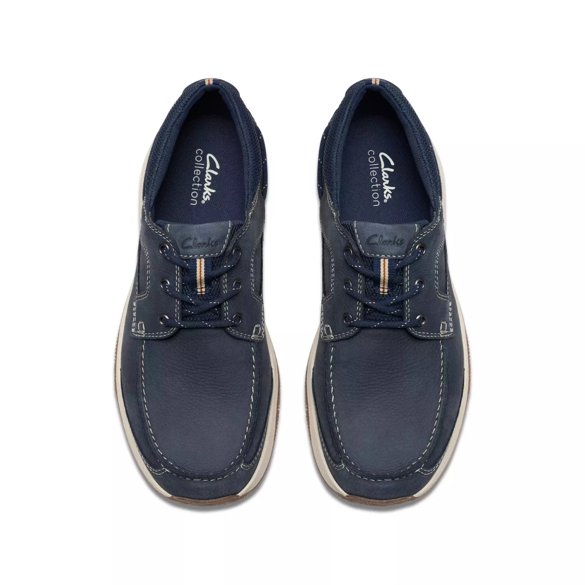 Scarpa stringata da uomo 'Sailview Lace' - Blu - ChaplinshoesScarpa stringata da uomo 'Sailview Lace' - BlueClarks