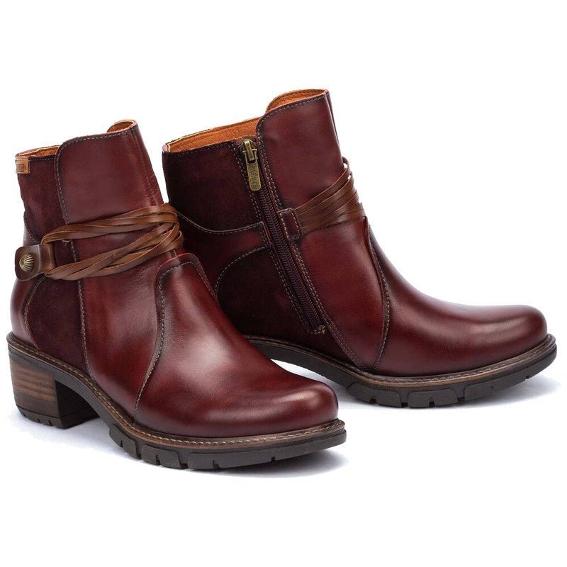 Botín de mujer 'San Sebastia' - Rojo - ChaplinshoesBotín de mujer 'San Sebastia' - RojoPikolinos