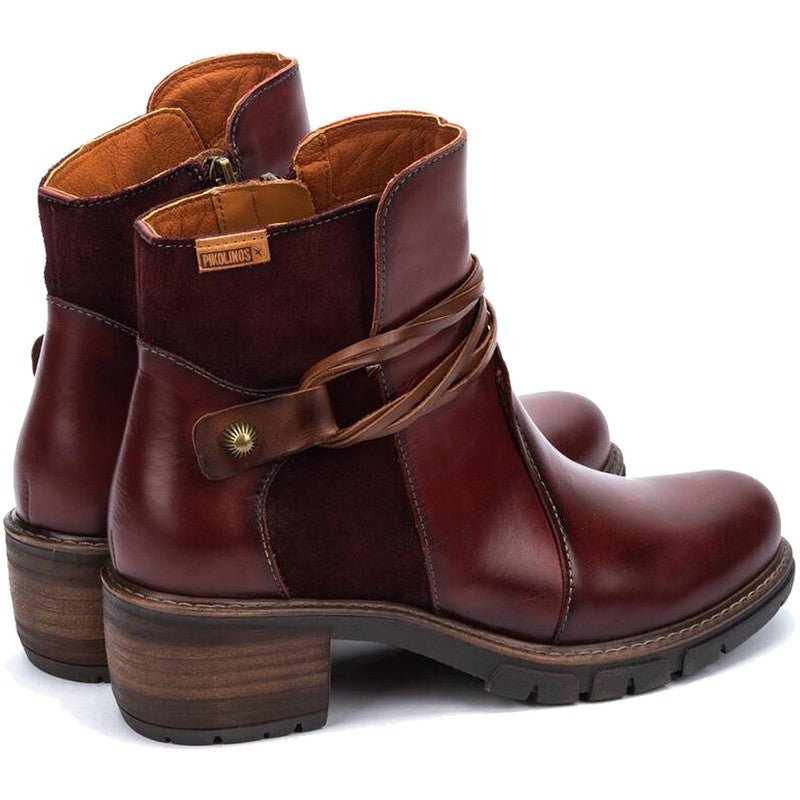 Botín de mujer 'San Sebastia' - Rojo - ChaplinshoesBotín de mujer 'San Sebastia' - RojoPikolinos