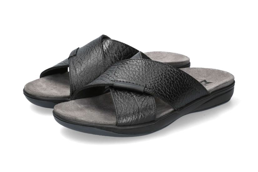 Sandalia tipo chancla para hombre 'Sander' - negro - ChaplinshoesSandalia tipo chancla para hombre 'Sander' - negroMephisto