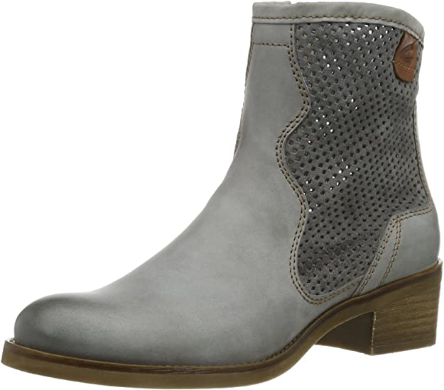 Geperforeerde zomerlaars voor dames 'Savanna' - Grijs - ChaplinshoesGeperforeerde zomerlaars voor dames 'Savanna' - GreyCamel Active
