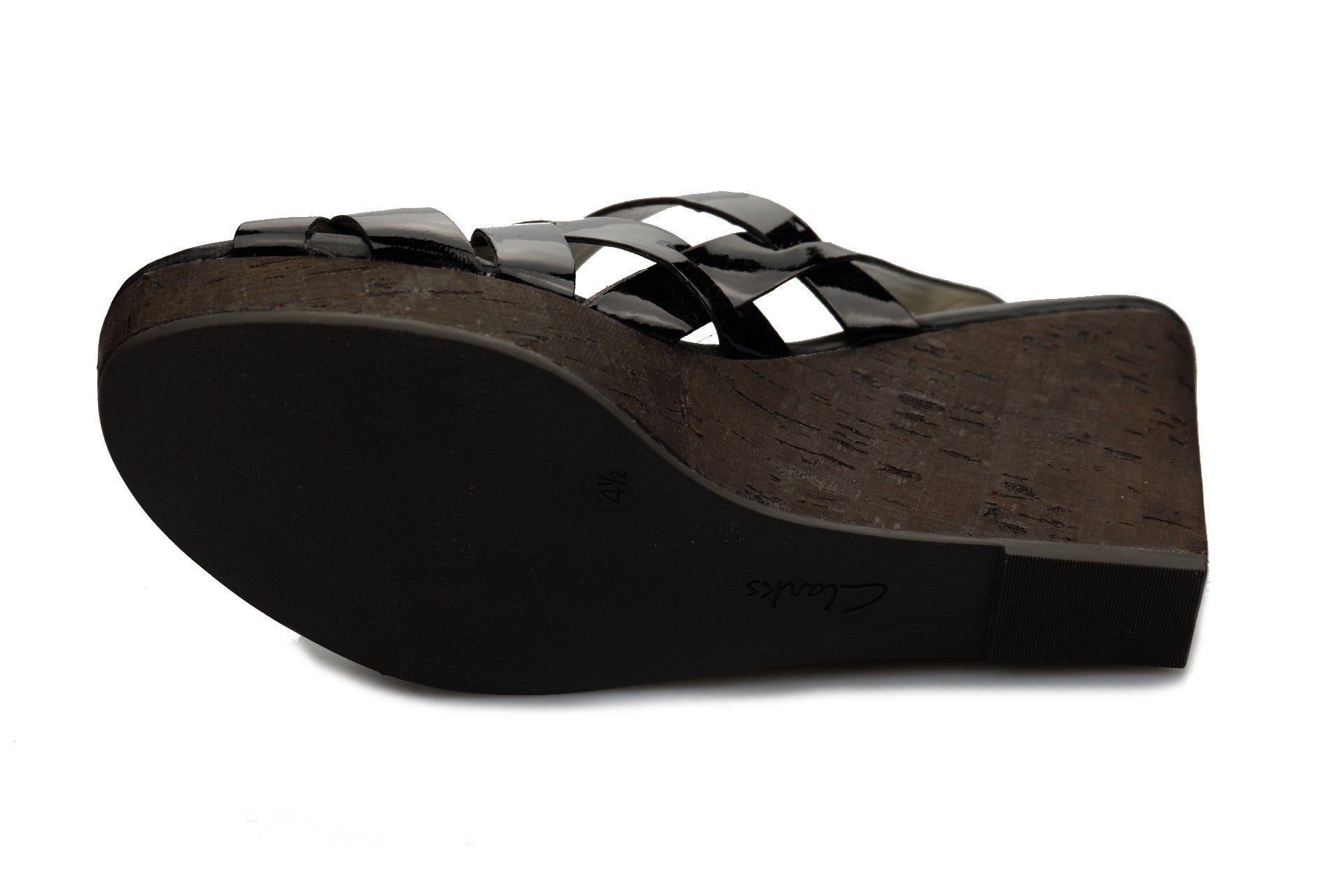 'Screen Test' women's sandal - black patent - Chaplinshoes'Screen Test' women's sandal - black patentClarks