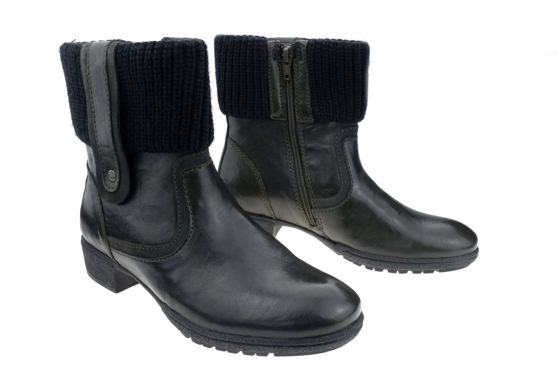 Bota de mujer 'Seattle' - Verde oscuro - ChaplinshoesBota de mujer 'Seattle' - Verde oscuroCamel Active