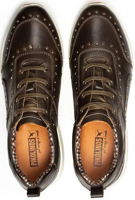 Zapatilla deportiva de mujer 'Sella' - Verde musgo - ChaplinshoesZapatilla mujer 'Sella' - Verde musgoPikolinos