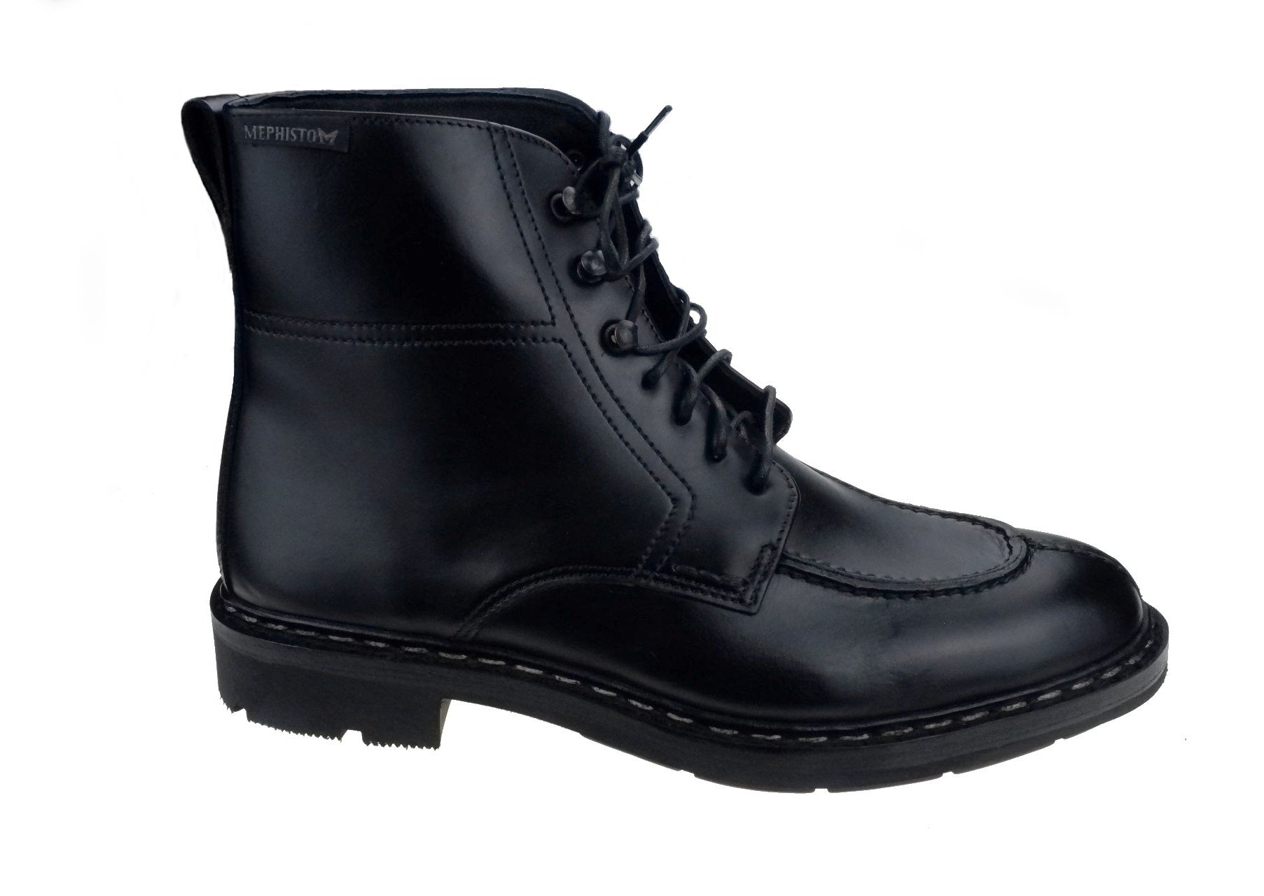 Bota Goodyear hecha a mano para hombre 'Sergio' - Negro - ChaplinshoesBota Goodyear hecha a mano para hombre 'Sergio' - NegroMephisto