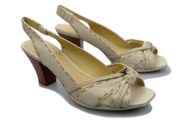 Salón destalonado de verano para mujer 'Spanish Sea' - Blanco roto - ChaplinshoesSalón destalonado de verano para mujer 'Spanish Sea' - Off whiteClarks