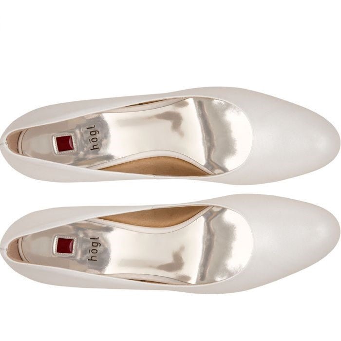 'Studio 80' women's wedding pump - White - Chaplinshoes'Studio 80' women's wedding pump - WhiteHögl