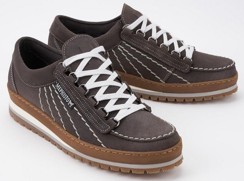 Zapato con cordones para hombre 'Super Rainbow Mephisto originals' - gris - ChaplinshoesZapatos con cordones para hombre 'Super rainbow Mephisto originals' gris Mephisto