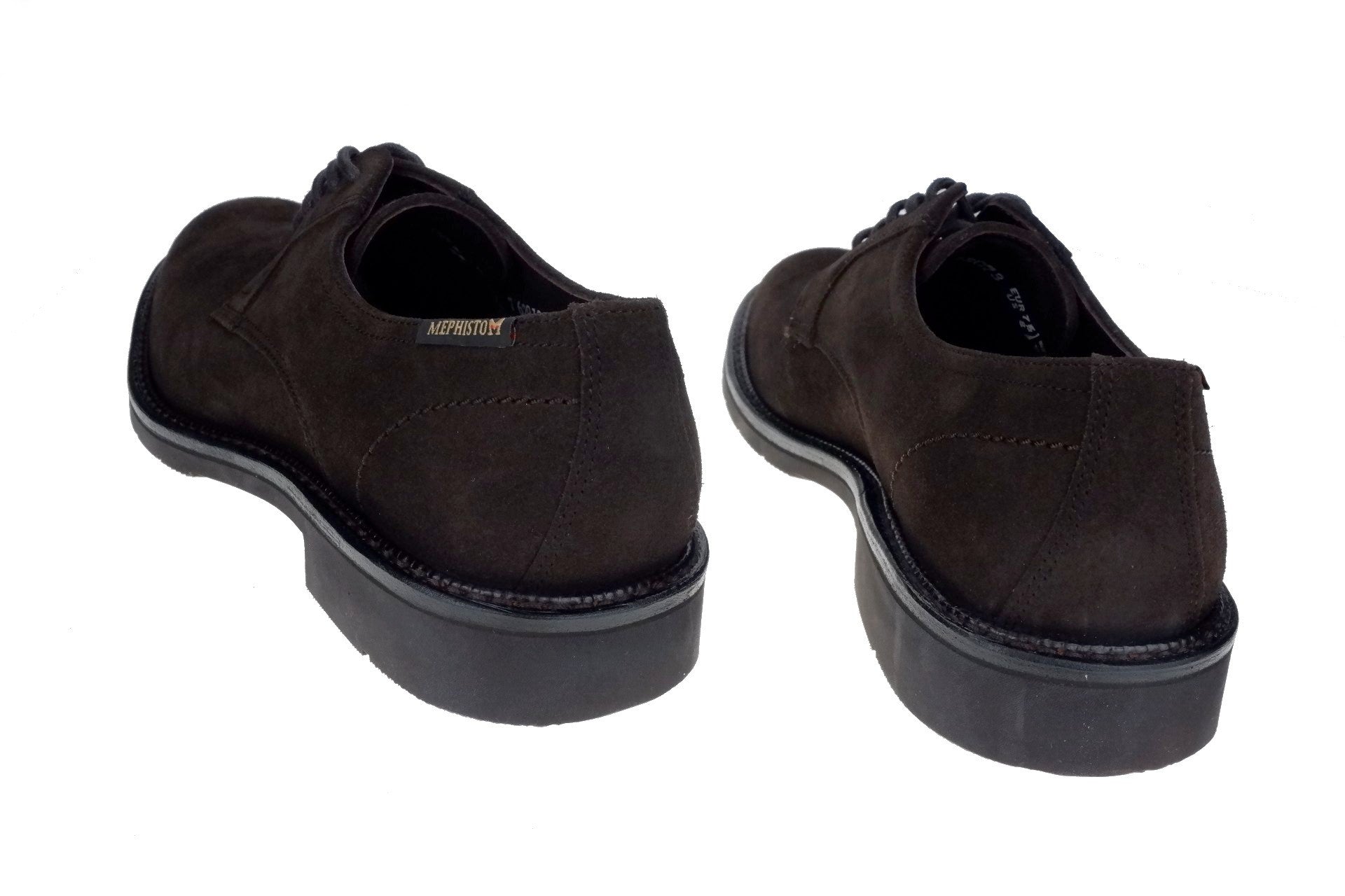 'Taylor' Goodyear handgemaakte herenschoen - Bruin suède - Chaplinshoes'Taylor' handgemaakte goodyear-schoen voor heren - Bruin suèdeMephisto