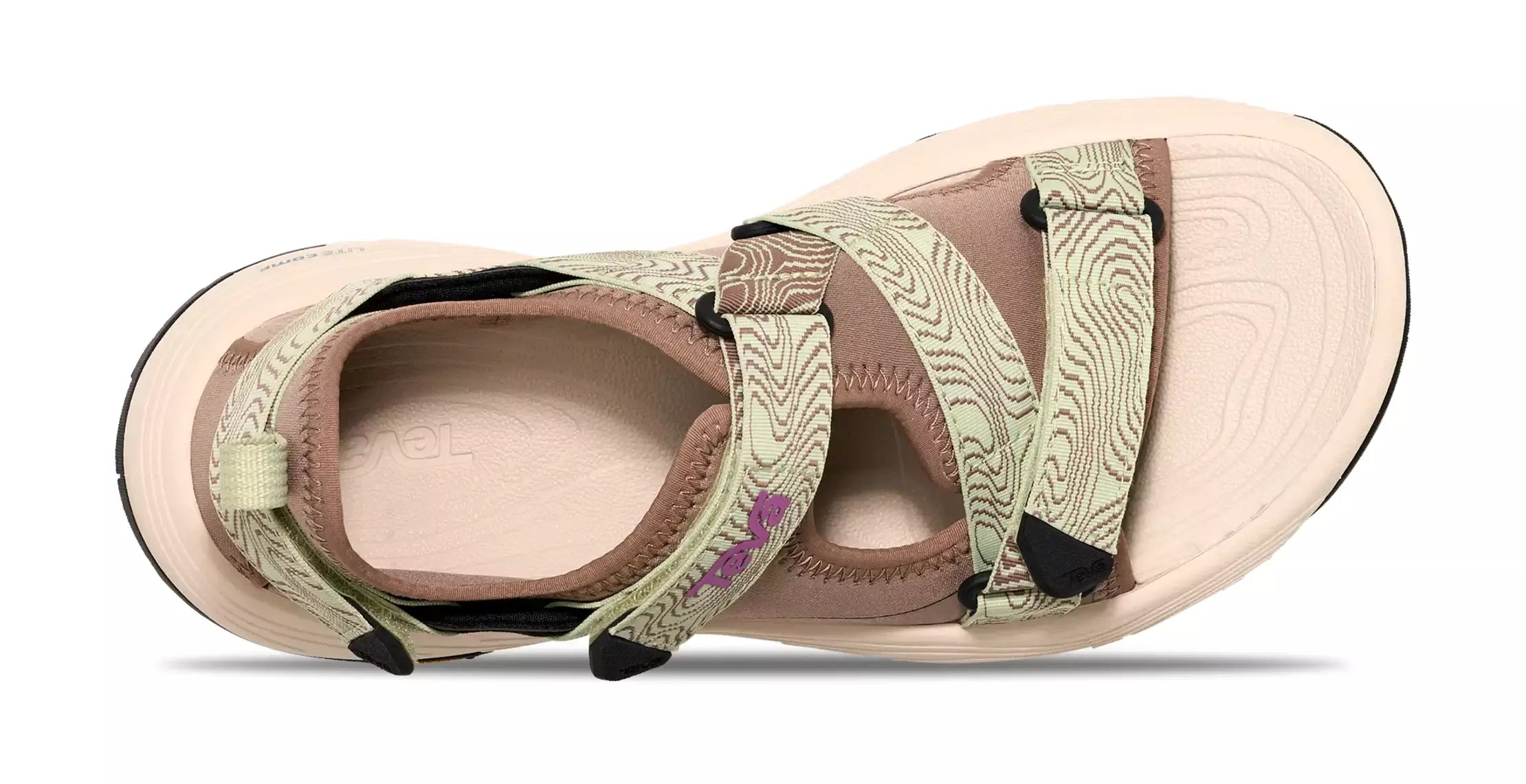 Damessandaal 'W Grandview Max' - veelkleurig