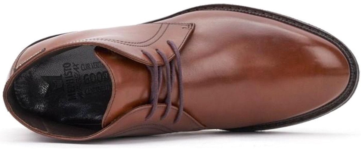 Bota con cordones hecha a mano Goodyear para hombre 'TIBERIO CRUST' - Marrón - Chaplinshoes'TIBERIO CRUST' Bota con cordones hecha a mano Goodyear para hombre - MarrónMephisto