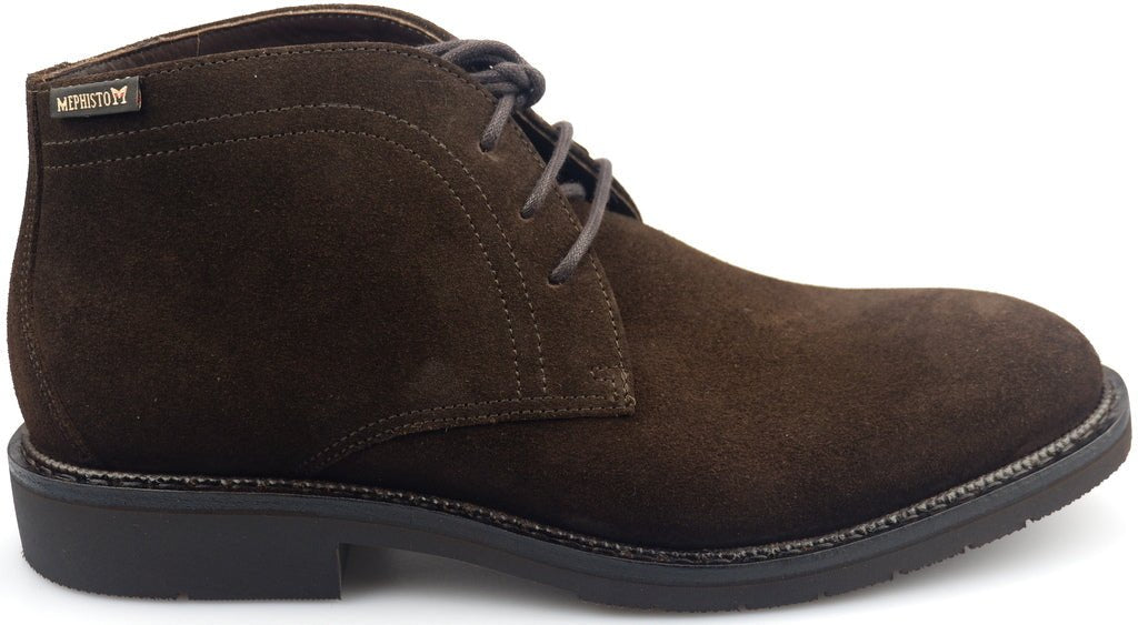 'TIBERIO' Bota con cordones hecha a mano Goodyear para hombre - Marrón - Chaplinshoes'TIBERIO' Bota con cordones hecha a mano Goodyear para hombre - MarrónMephisto