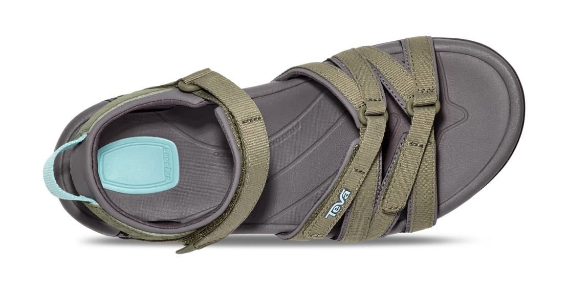 Sandalia de mujer 'Tirra' - Verde - ChaplinshoesSandalia de mujer 'Tirra' - GreenTeva