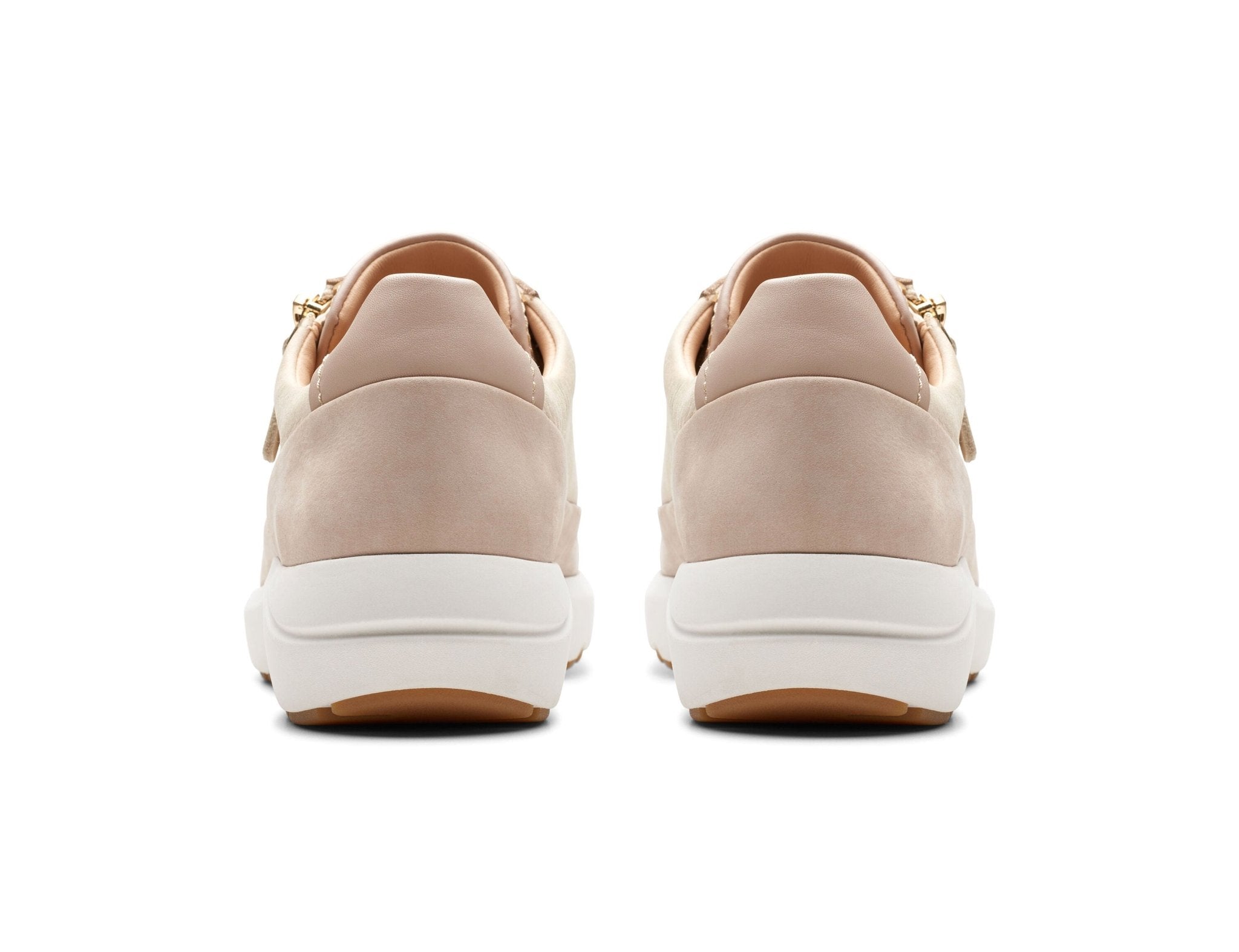 Sneakers donna 'Tivoli Zip' con lacci - zip - beige - ChaplinshoesScarpe da ginnastica da donna con lacci e zip 'Tivoli Zip' - beigeClarks