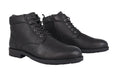 'Toledo' Bota con forro cálido y encaje ancho (H) para hombre - Cremallera - Negro - Chaplinshoes'Toledo' Bota con cremallera y encaje para hombre con forro cálido (H) - BlackAra