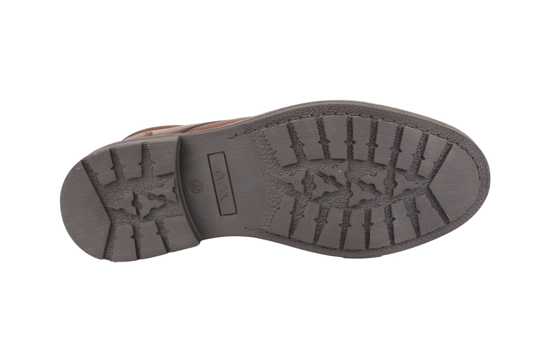 Stivaletto da uomo con fodera calda 'Toledo' vestibilità ampia (H) in pizzo - zip - Marrone - ChaplinshoesStivaletto da uomo con fodera calda 'Toledo', vestibilità ampia (H) in pizzo - zip - MarroneAra
