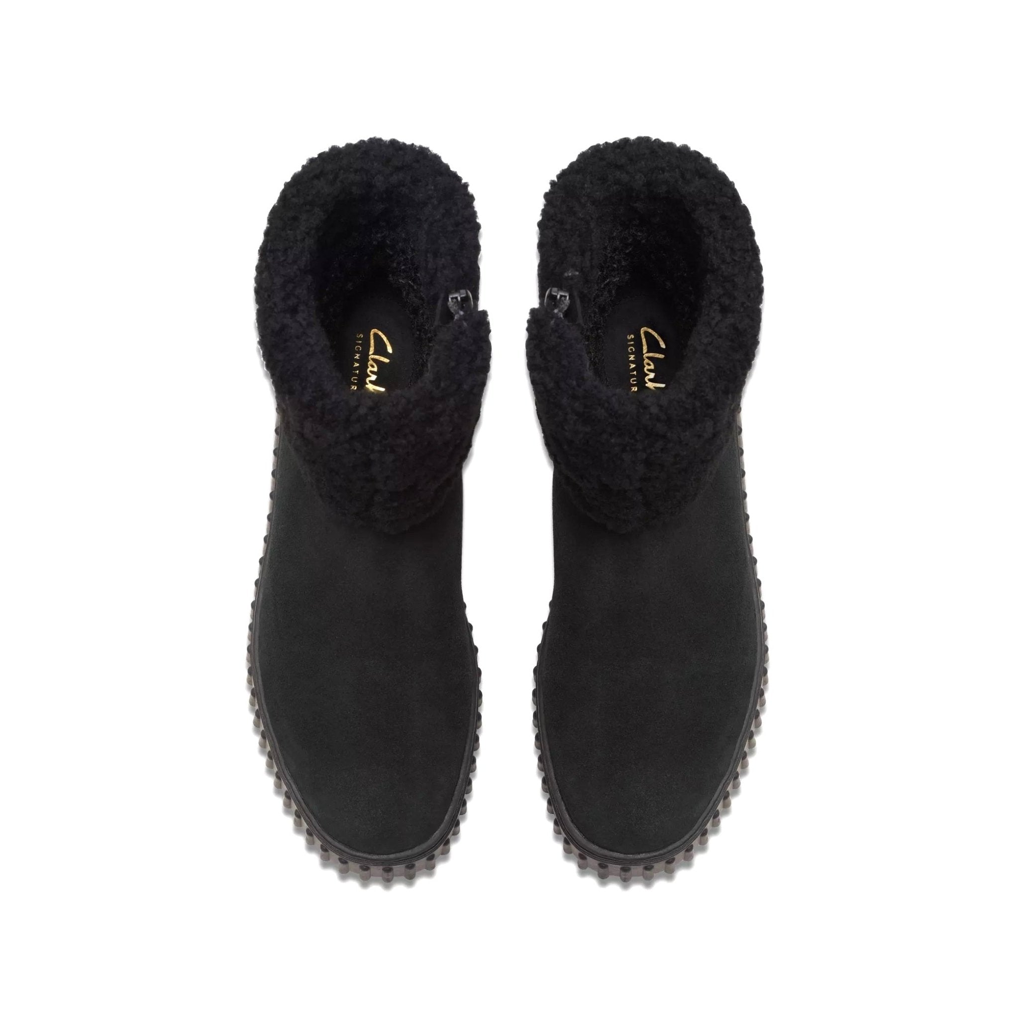 Bota con forro cálido para mujer 'Torhill Turn' - Negro - ChaplinshoesBota con forro cálido para mujer 'Torhill Turn' - BlackClarks