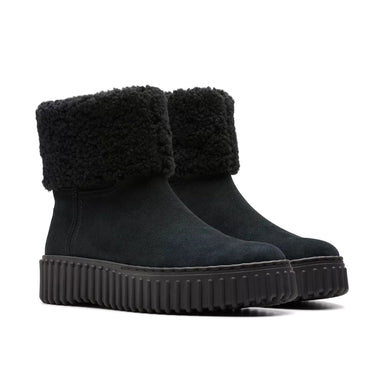 Bota con forro cálido para mujer 'Torhill Turn' - Negro - ChaplinshoesBota con forro cálido para mujer 'Torhill Turn' - BlackClarks