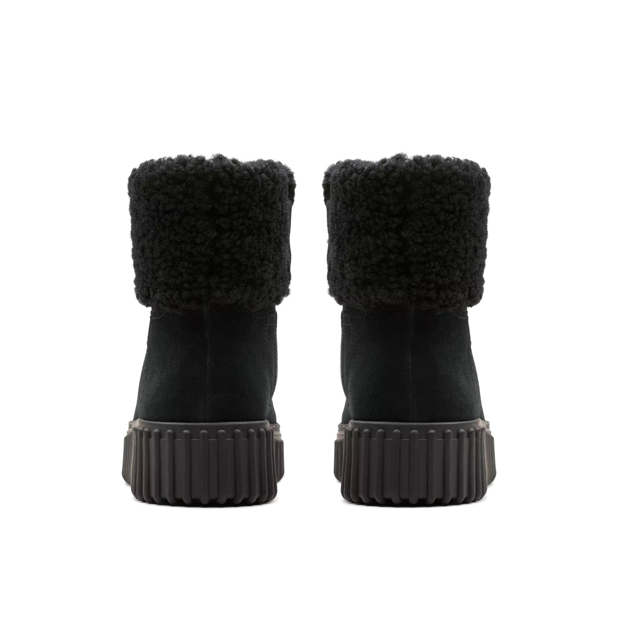 Bota con forro cálido para mujer 'Torhill Turn' - Negro - ChaplinshoesBota con forro cálido para mujer 'Torhill Turn' - BlackClarks