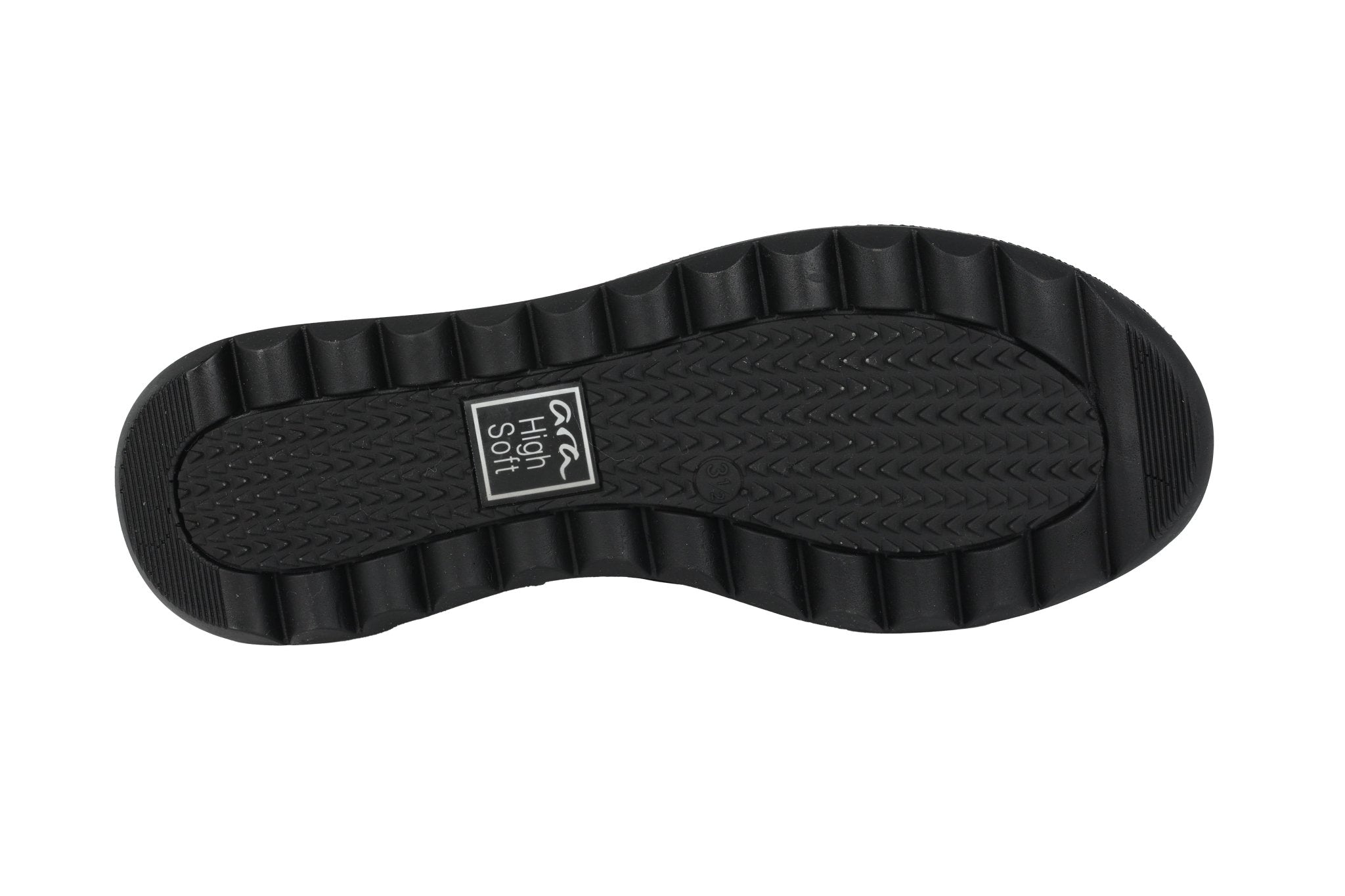 'Toronto' women's wide fit (H) warmlined lace - up sneaker - black - Chaplinshoes'Toronto' women's wide fit (H) warmlined lace - up sneaker - blackAra