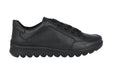 'Toronto' women's wide fit (H) warmlined lace - up sneaker - black - Chaplinshoes'Toronto' women's wide fit (H) warmlined lace - up sneaker - blackAra