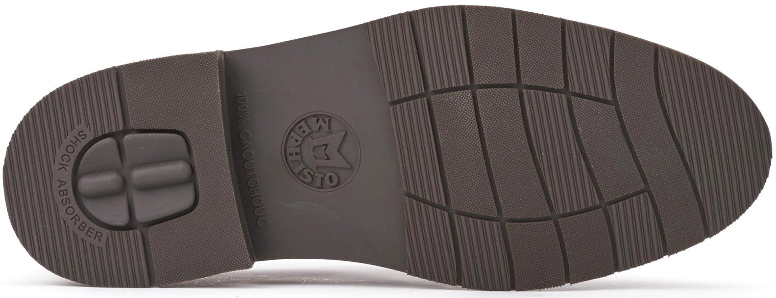 Scarpa da uomo fatta a mano Goodyear 'TYRON' - Marrone castagna - ChaplinshoesScarpa da uomo fatta a mano Goodyear 'TYRON' - Mephisto marrone castagna