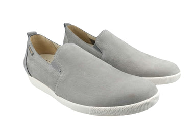 scarpa slip - on da uomo 'Uberto' - grigio chiaro - ChaplinshoesScarpa slip-on da uomo 'Uberto' - grigio chiaro Mephisto