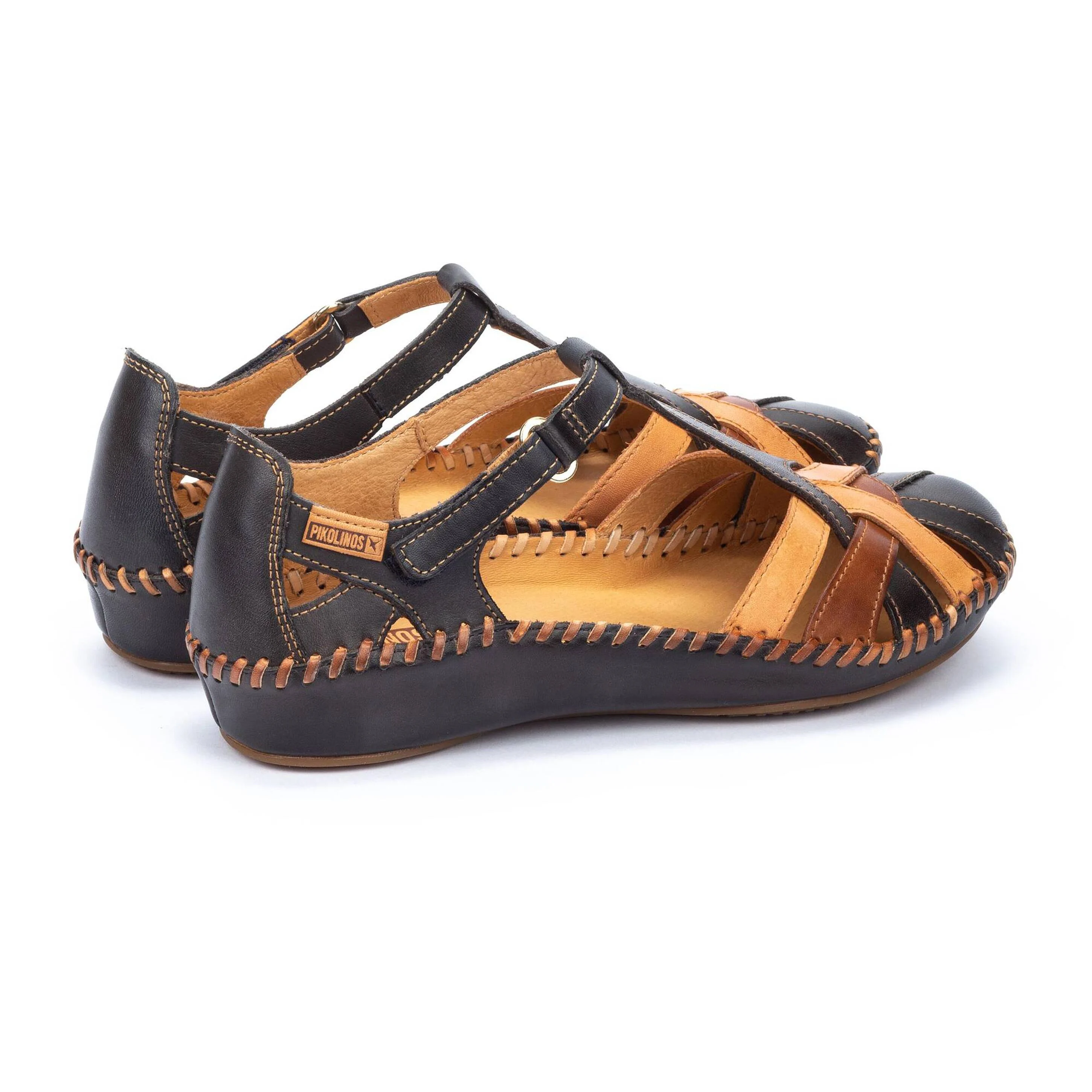 'P. Sandale pour femme Vallarta - mélange de bleus