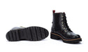 Bota con cordones para mujer 'Vicar' - Cremallera - Negro - ChaplinshoesBota de mujer con cordones y cremallera 'Vicar' - NegroPikolinos