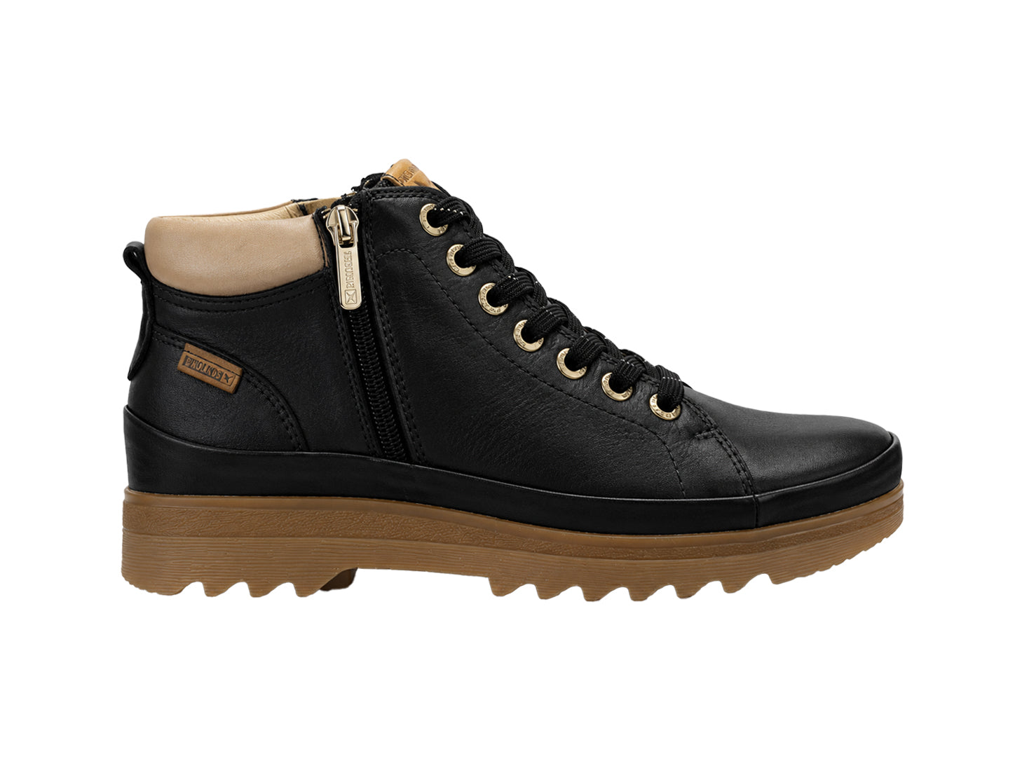 Tênis estilo bota feminino 'Vigo' - preto