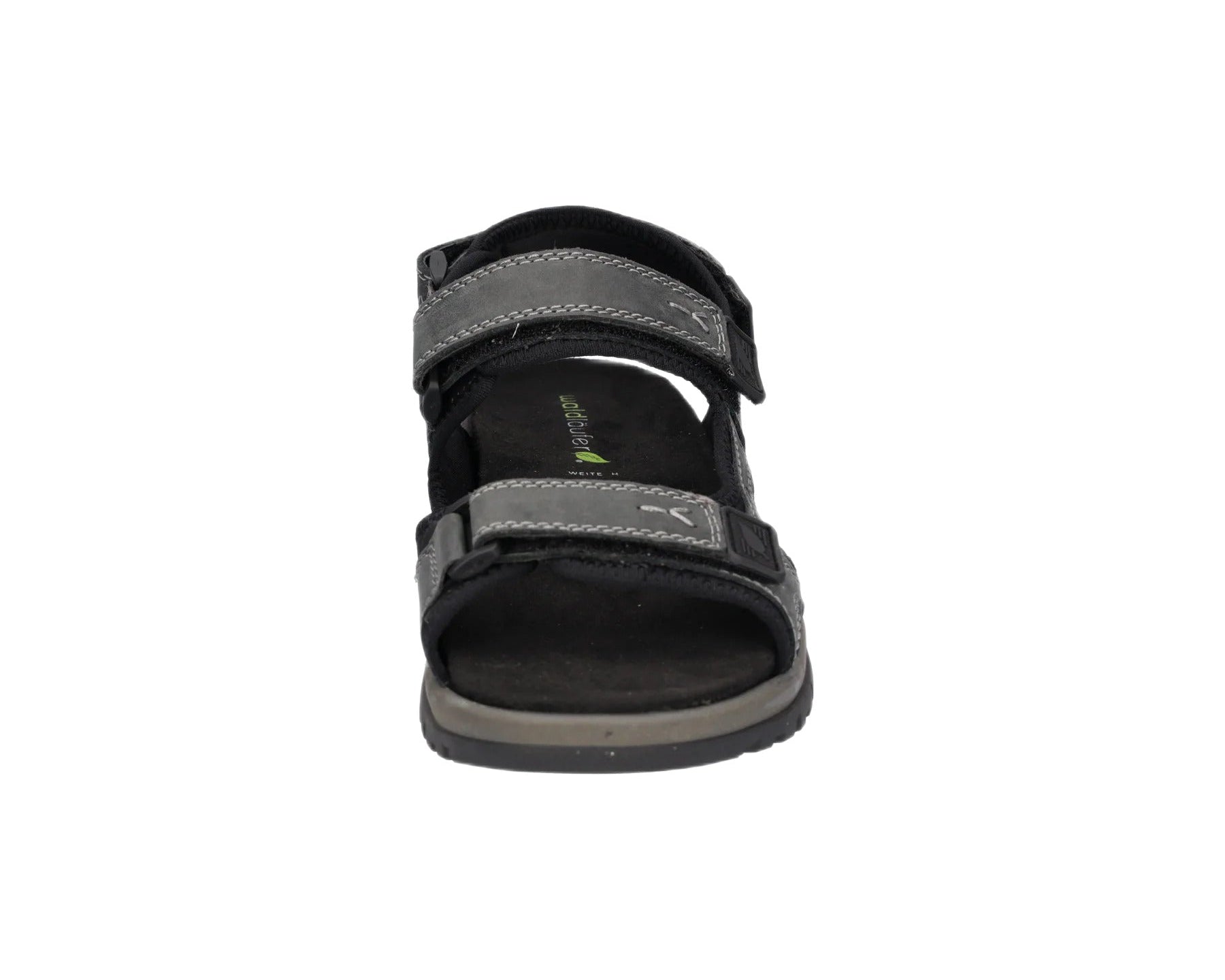 'H-Taro' sandal med bred passform (H) för män - grå