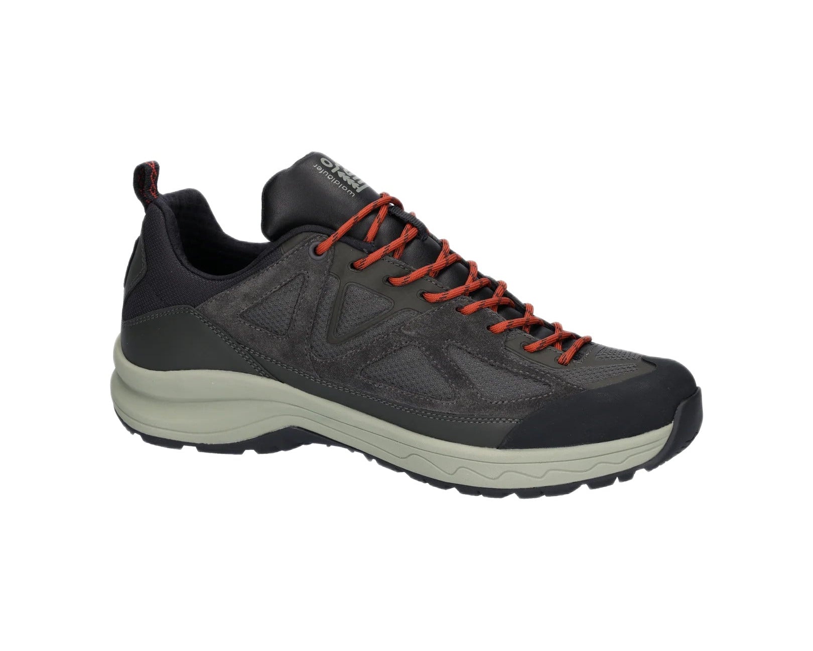 Zapatillas deportivas para hombre 'H-Fred' de corte ancho (H) - gris
