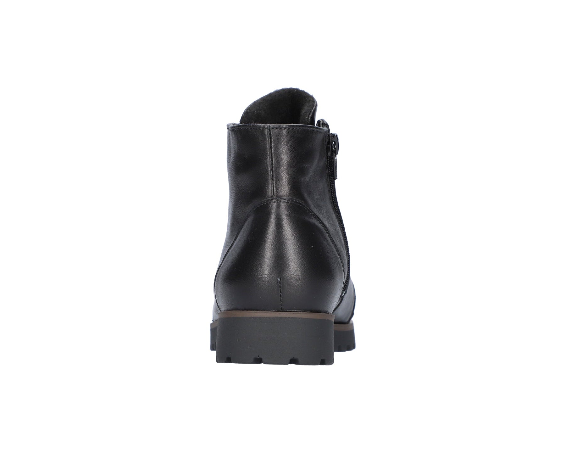 Bota feminina de corte largo (H) com zíper e renda 'H-Teresa' - verde
