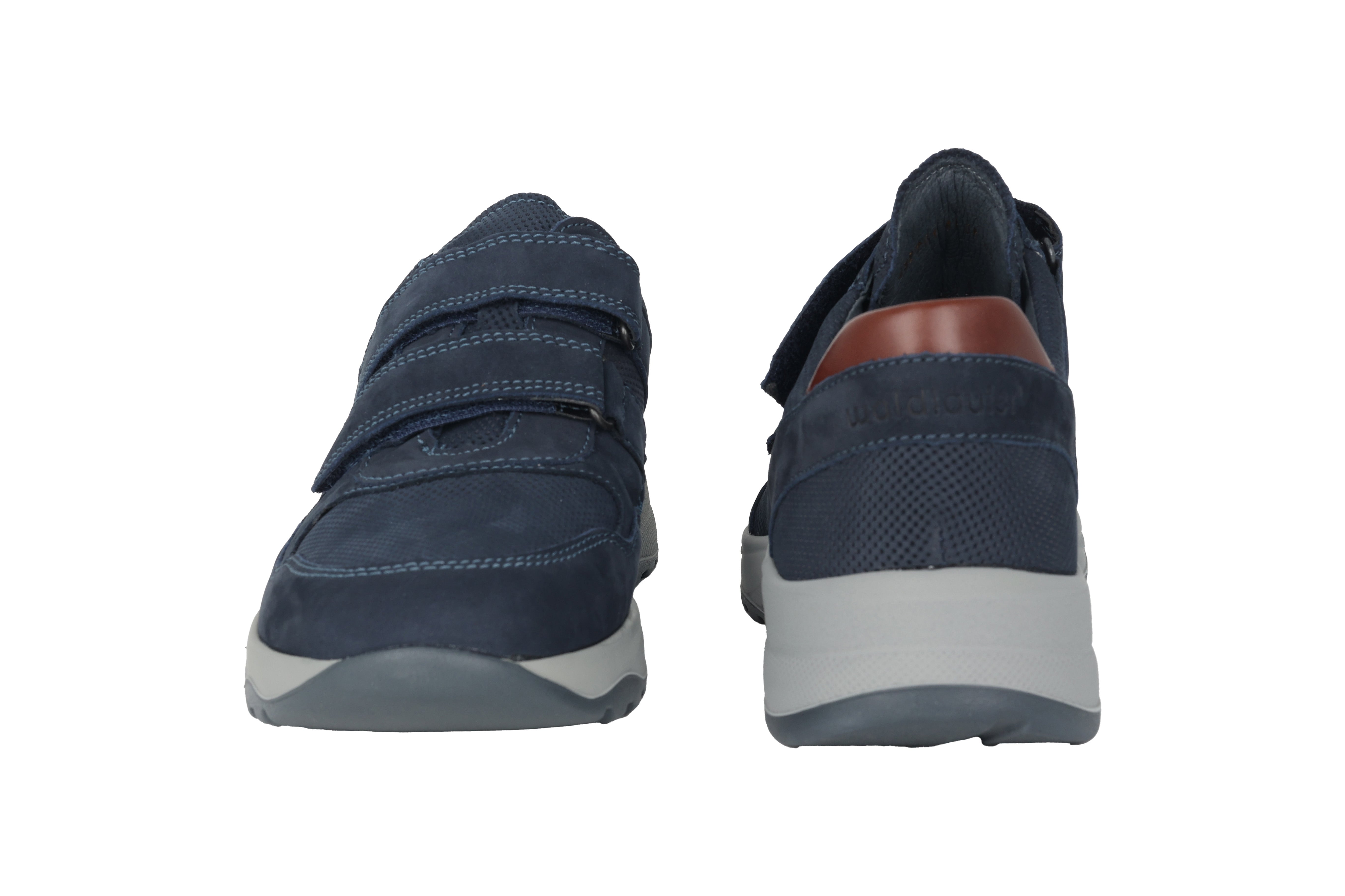 'K-John' herenschoenen met VERY WIDE fit (K) bandjes - blauw