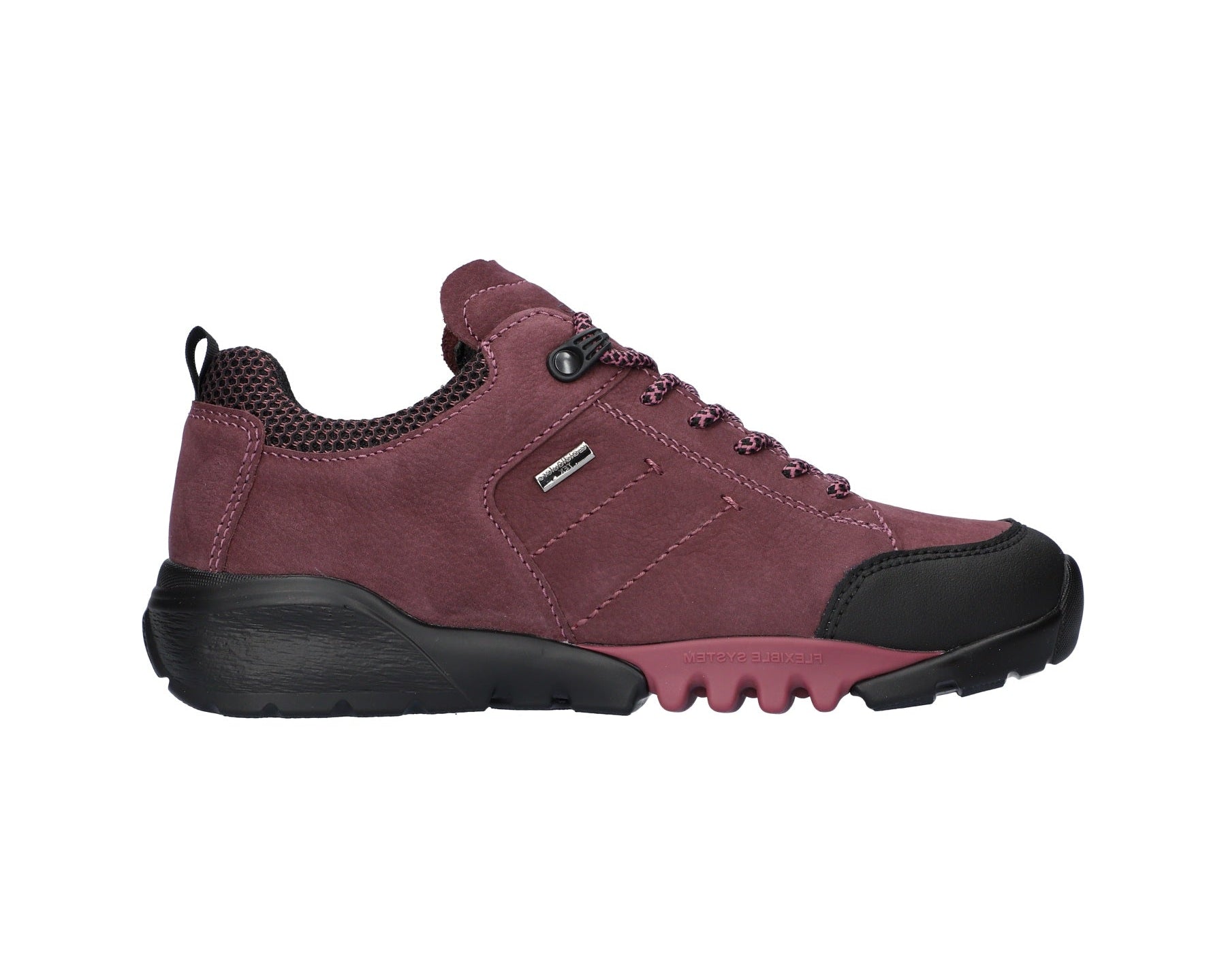 Wasserdichter Wandersneaker „H-Amiata“ für Damen mit weiter Passform (H) – Rot