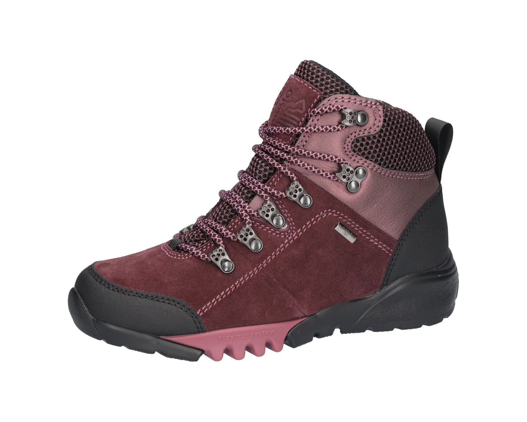 Wasserdichter Wanderstiefel „H-Amiata“ für Damen mit weiter Passform (H) – Braun
