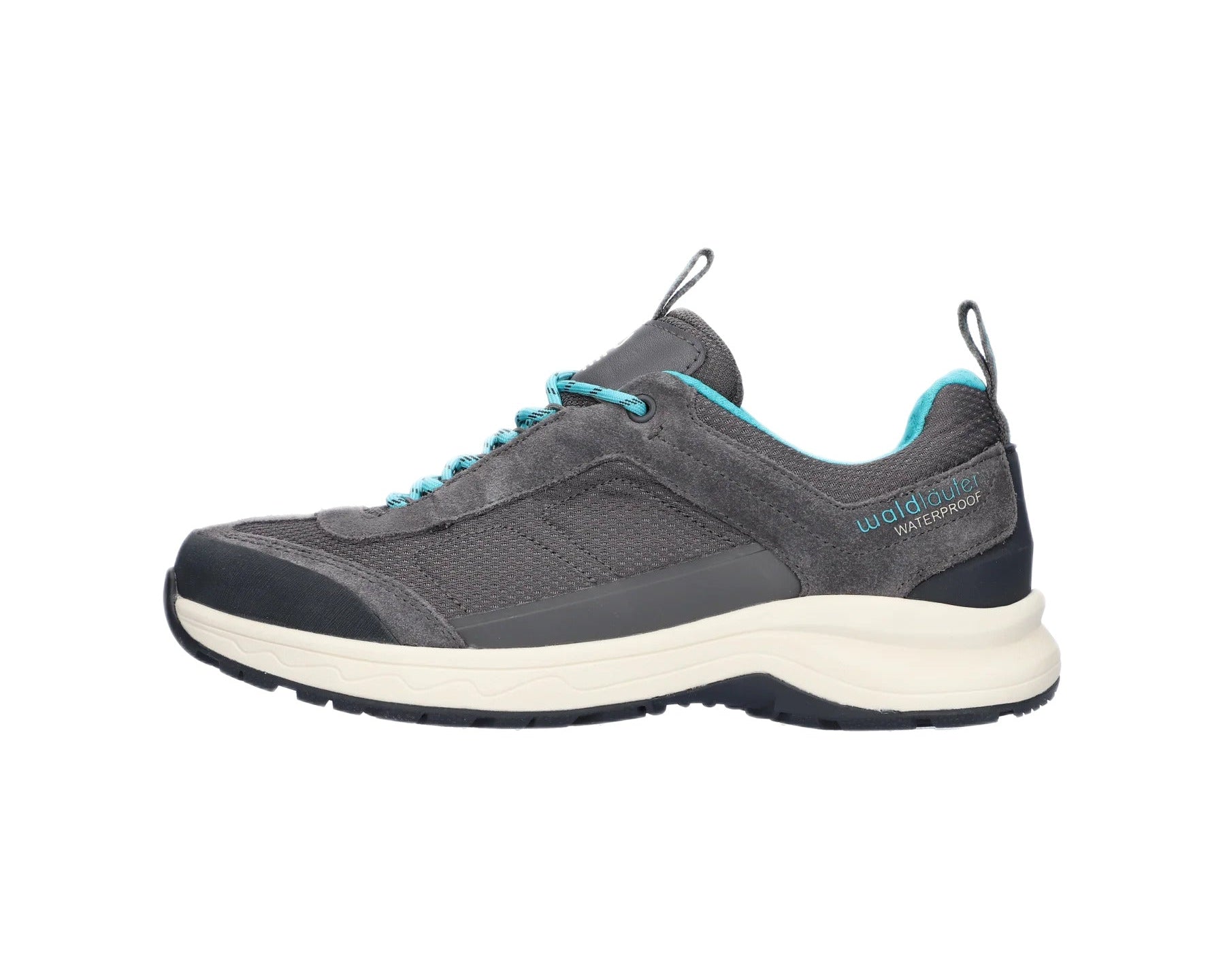 Zapatillas de mujer 'H-Freya' de corte ancho (H) - Gris