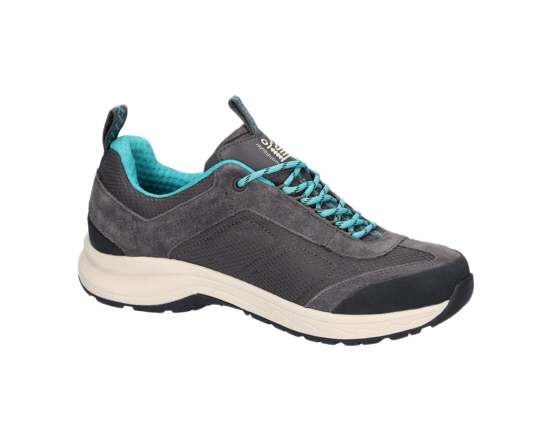 Zapatillas de mujer 'H-Freya' de corte ancho (H) - Gris