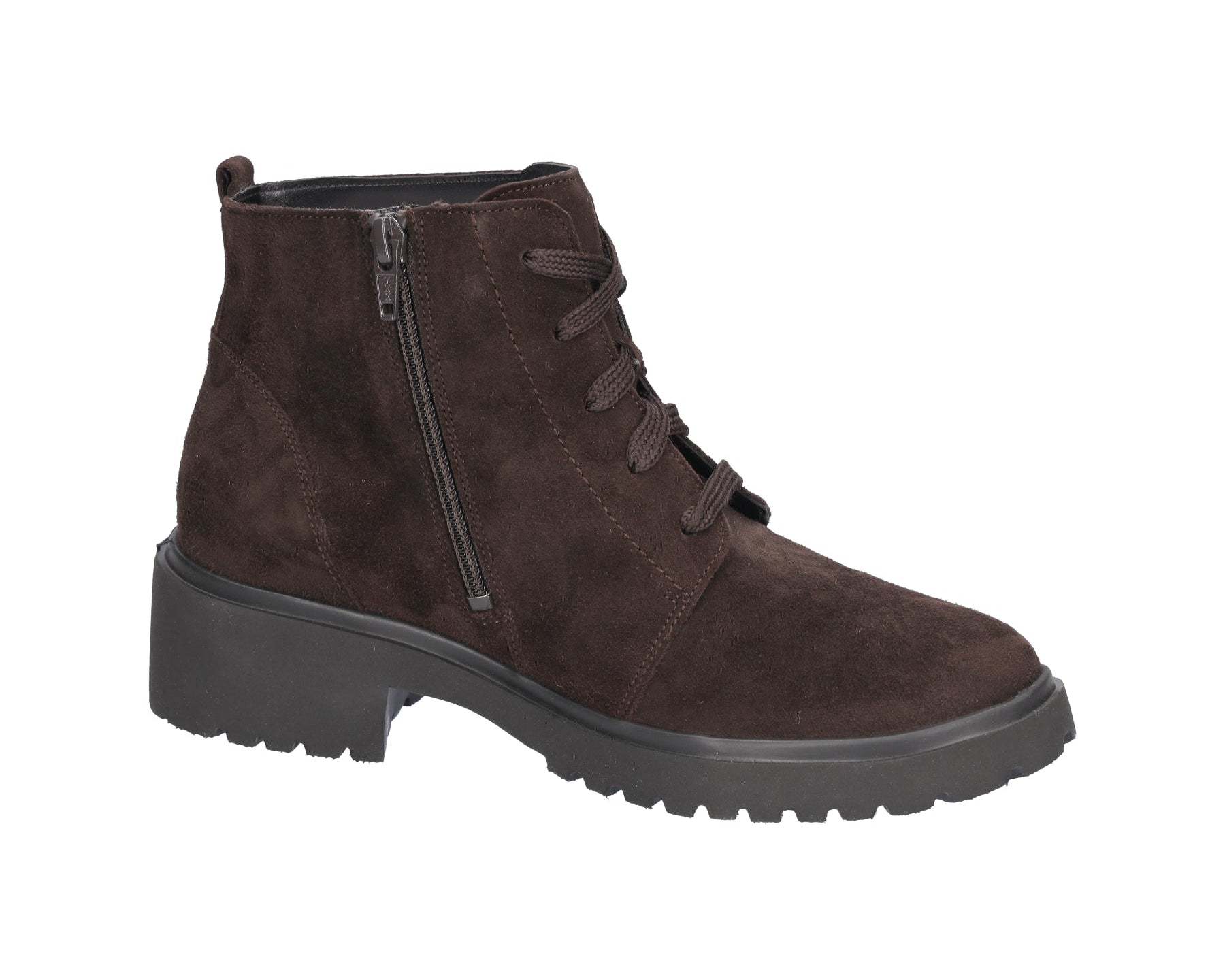 Bota feminina 'H-Luise' de corte largo (H) - marrom
