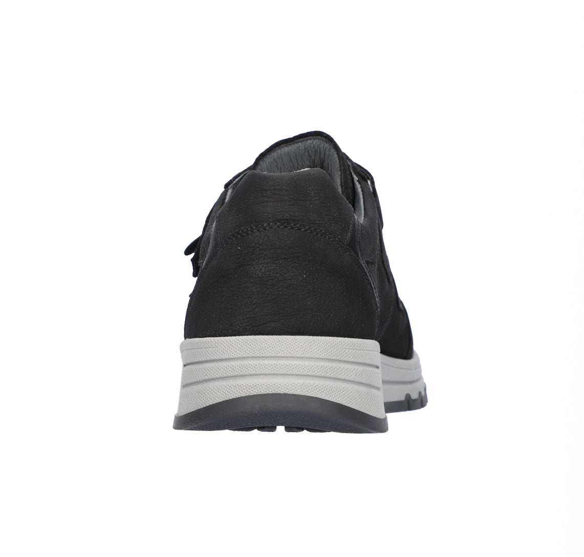 'H-Anton' herre sneakers med bred pasform (H) - sorte