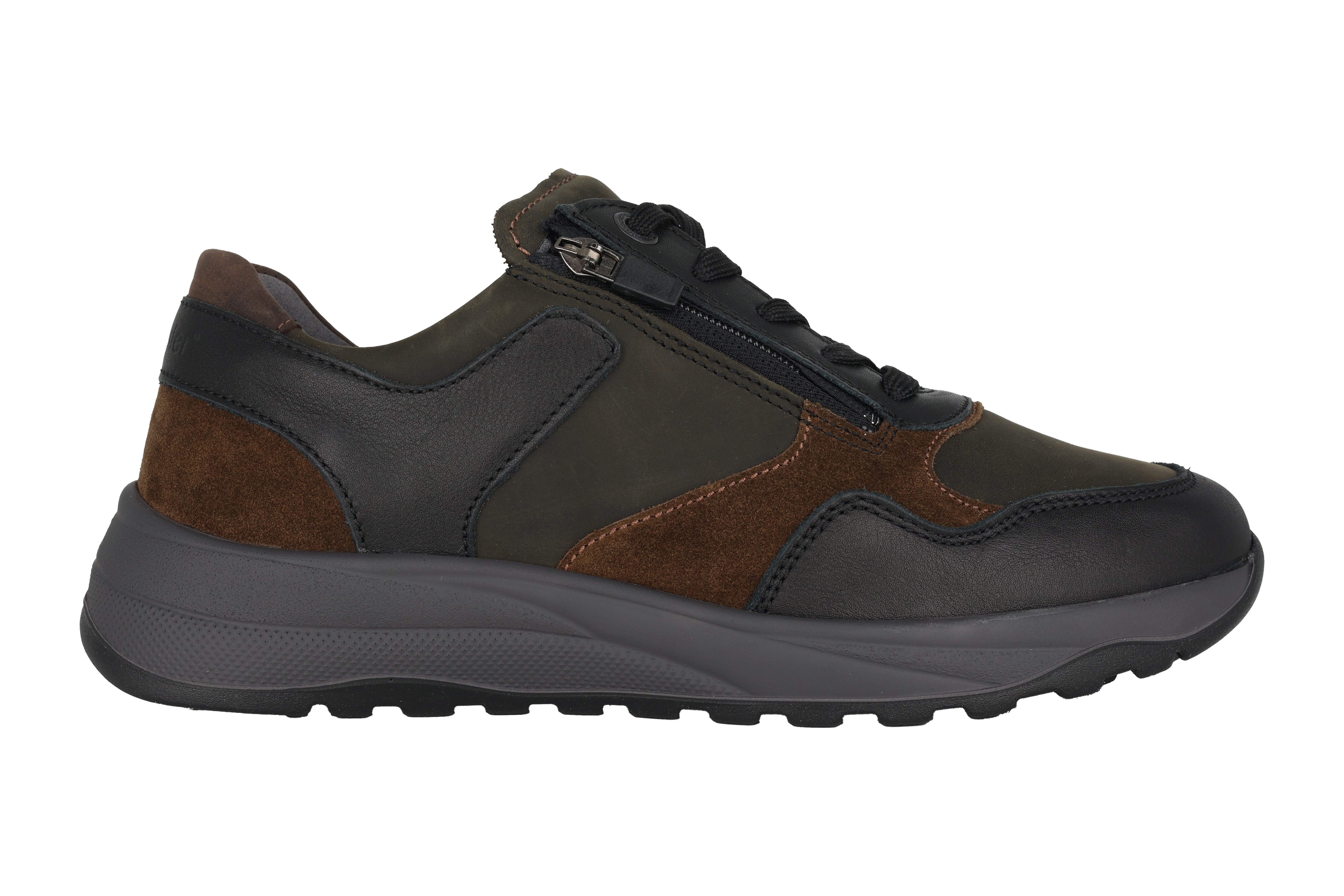 Herren-Schnürsneaker 'K-John' mit sehr weiter Passform (K) – Braun