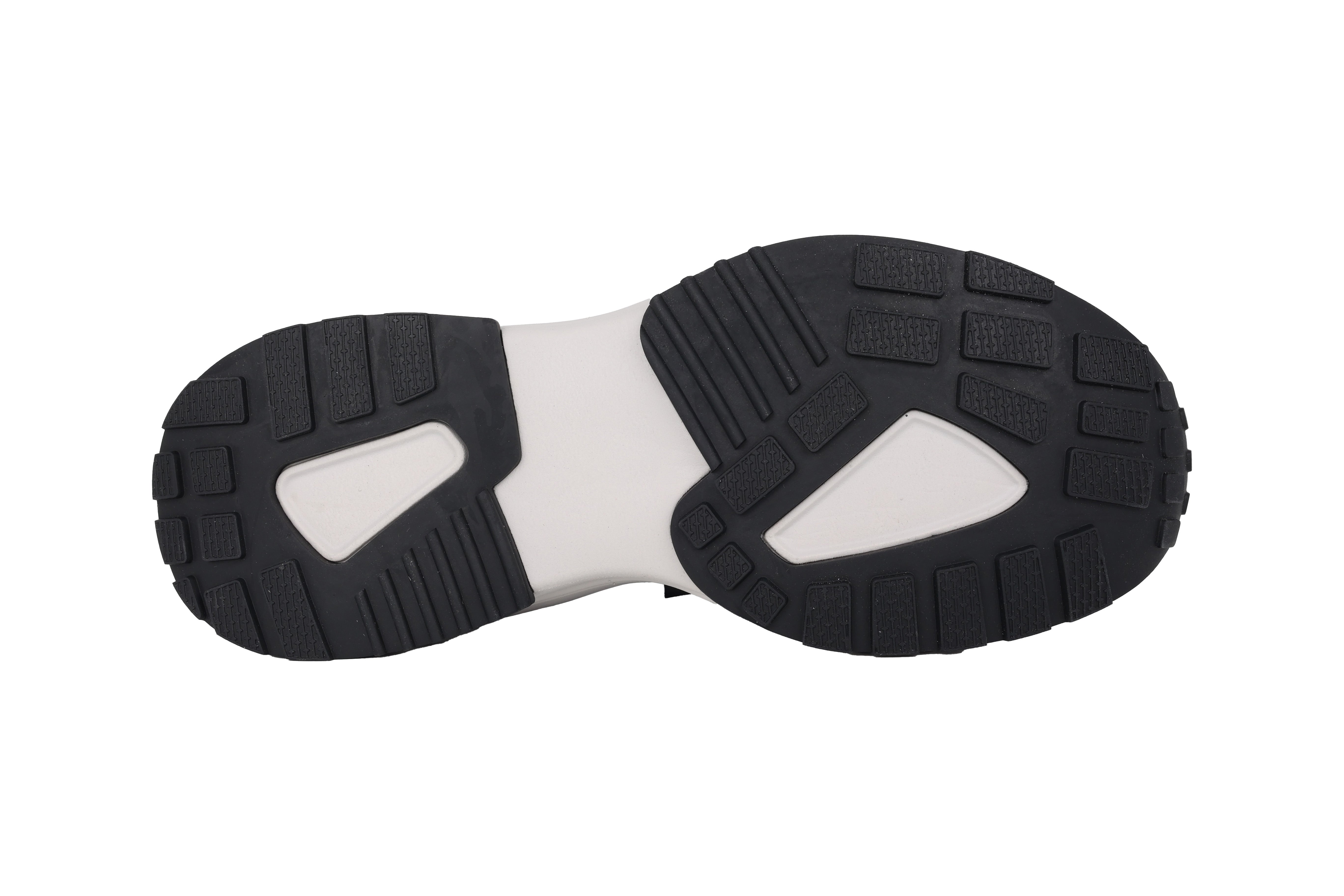 'H Pero' men's wide fit (H) running walking sneaker - Black