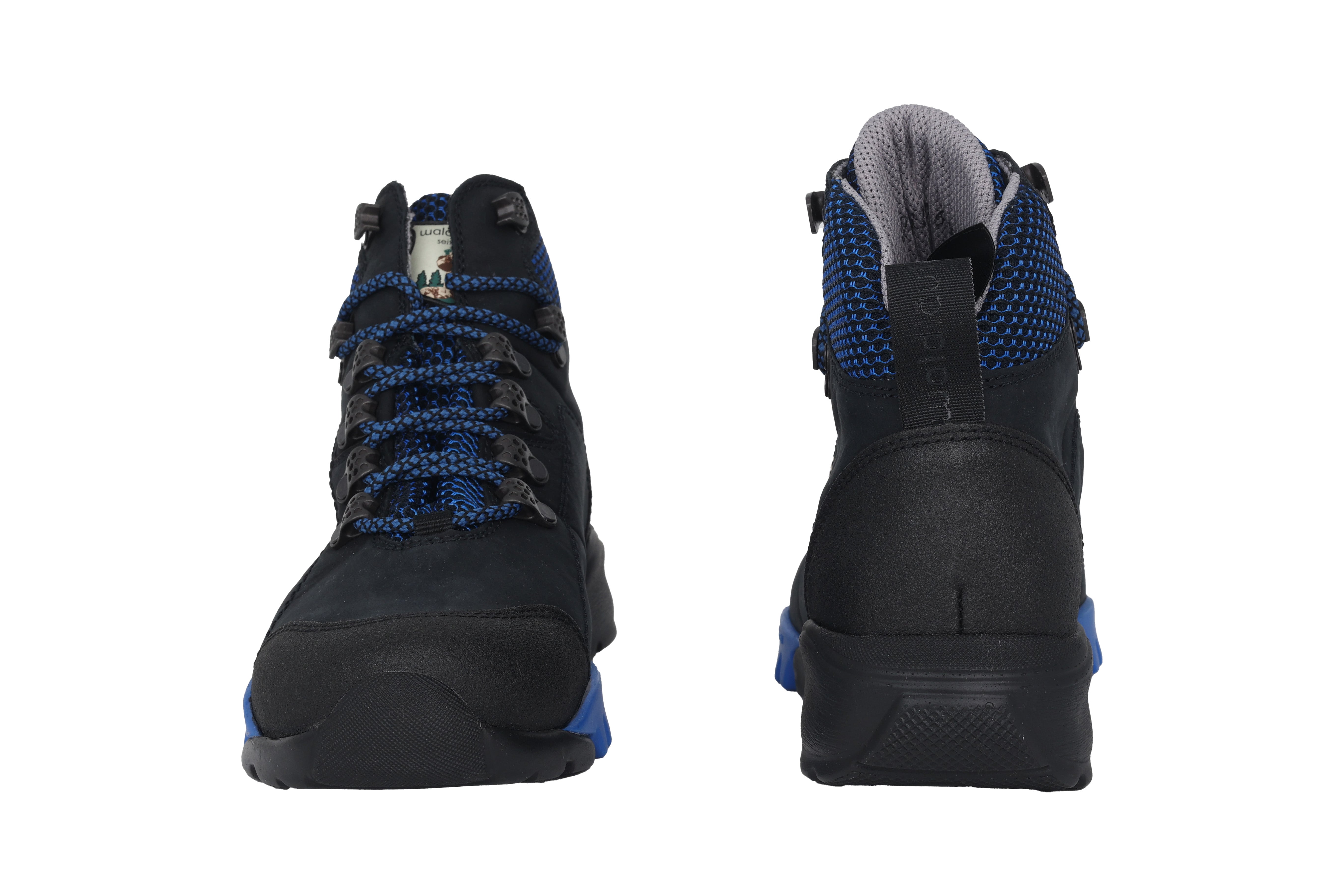 'H-Amiata' waterdichte dameslaars met brede pasvorm (H) - Zwart